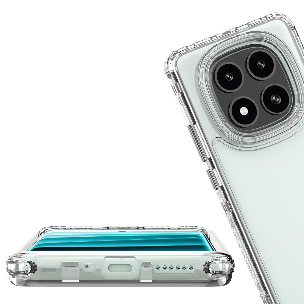 Чехол для телефона Xiaomi Redmi Note 14 Pro 5G/Poco X7 5G/Note 14 Pro+ 5G, акриловый ТПУ, прозрачный, для мобильного телефона