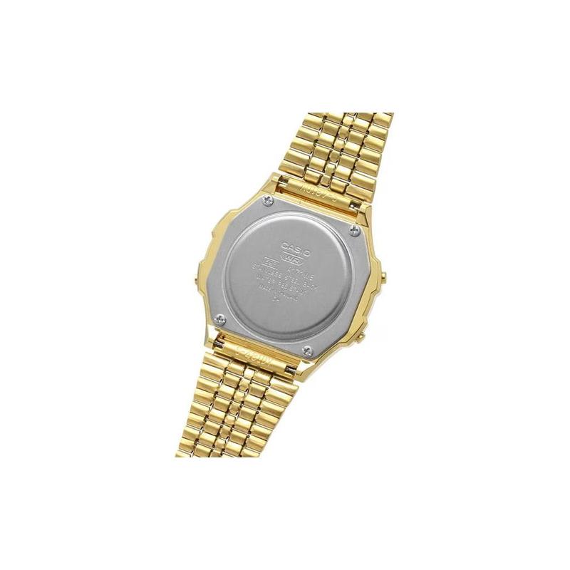 Casio Серия YOUTH - дисковый цифровой дисплей модный тренд ретро маленькие круглые часы business casual универсальные ЖК-дисплей маленький циферблат A171WEG-9AEF