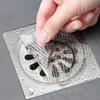10Pcs Anti-blocking Filter Screen Disposable Floor Drain Sticker Hair Catcher Drain Stopper Cover Kitchen Bathroom Accessories
