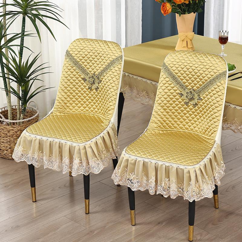 Special-Shaped Chair Seat Cushion Light Luxury Conventional Large Version Dining Table Chair Cover Universal Non-Slip And Breathable Cover In Stock