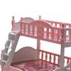 Игрушка для ролевых игр, забавная реалистичная пластиковая милая кукольная мебель для дома, двухъярусная кровать для девочек