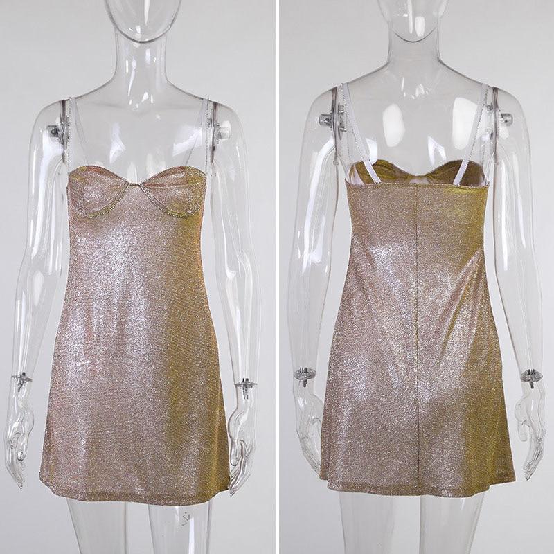 Сексуальное платье без рукавов с глубоким вырезом, вечернее платье для ночного клуба, облегающее платье с открытой спиной, яркое шелковое женское мини-платье со стразами, платье принцессы 19377