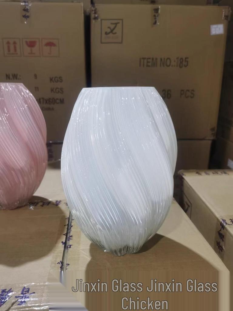 Стеклянная ваза для свежих или сухих цветов - Элегантный французский гидропонный домашний декор