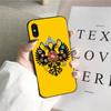 YNDFCNB чехол для телефона с флагом России и гербом для iPhone 13 11 12 pro XS MAX 8 7 6 6S Plus X 5S SE 2020 XR