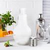 FENICAL 500ML Light Bulb Shaped Glass Bottle Novelty Drinking Glasses Party Favors for Drinks Beers Cocktails (Random Light