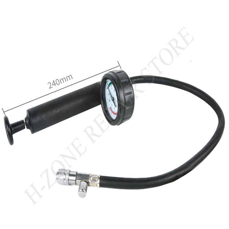 Universal 18pcs Radiator Leak Detector Car Cooling System Tester Auto Repairing Pressure Gauge Kit Car Repairing Tool PortableGood product