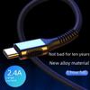 Зарядный кабель Spot USB Denim для телефонов Apple и Type-C, доступен в разных длинах: 1м, 2м, 3м.