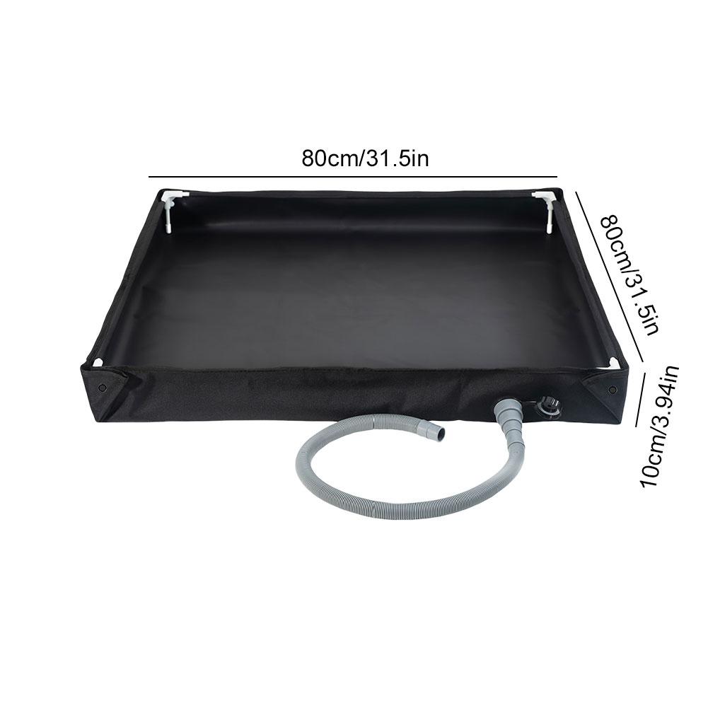 Camping Shower Base with Drain Hose Camping Shower Tent Floor Base Outdoor Tent Shower Tray for RV Outdoor Camping Shower