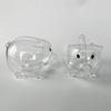Yousheng Cartoon Piggy Bank Transparent Plastic Money Box Large Capacity Coin Cash Container Kids Adults Money Saving Case Storage Jar Decoration