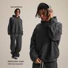 Chain Tide Menswear | Бархатный худи Осень/Зима 2025 - Унисекс, свободный, повседневный стиль