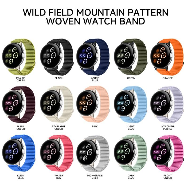 Ремешок для Google Pixel Watch 4 3 45 мм Браслет для часов Нейлоновая петля спортивный браслет Браслет на запястье для Google Pixel Watch 4 3 2 41 мм Аксессуары