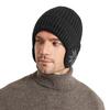 Afindern Knitted Hat with Thick Wool Boa Warm Hat for Cold Weather and Perfect for Outdoor Activities Like and A Great Gift for Men and Available In 4