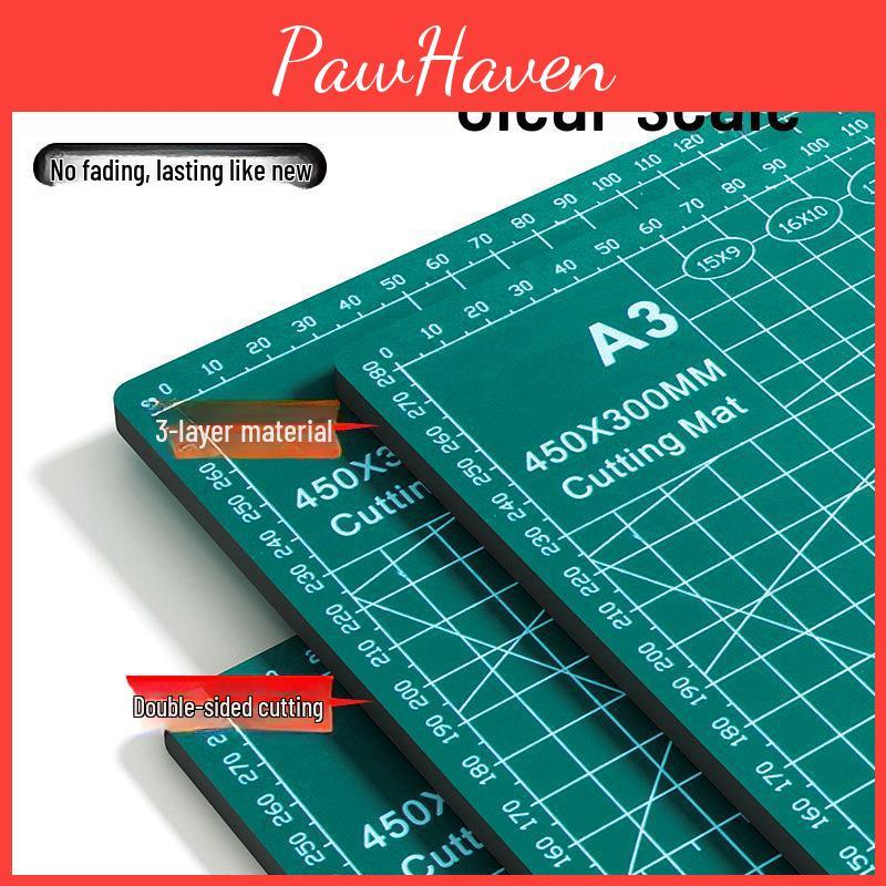 Двусторонний Утолщенный Коврик для Резки Размеров A2 A4 A5 Ручная Резка Арт Резьба Доска