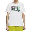 Nike T Shirts Men's Crew Neck Moderate Straight Fit CT6528-100