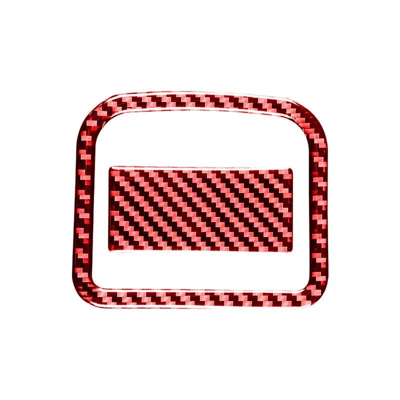 Для Nissan X-TRAIL 2014-2018 Автомобиль Углеродное волокно Ящик для хранения переднего пассажира Панель с ручкой переключения Декоративные наклейки Детали интерьера