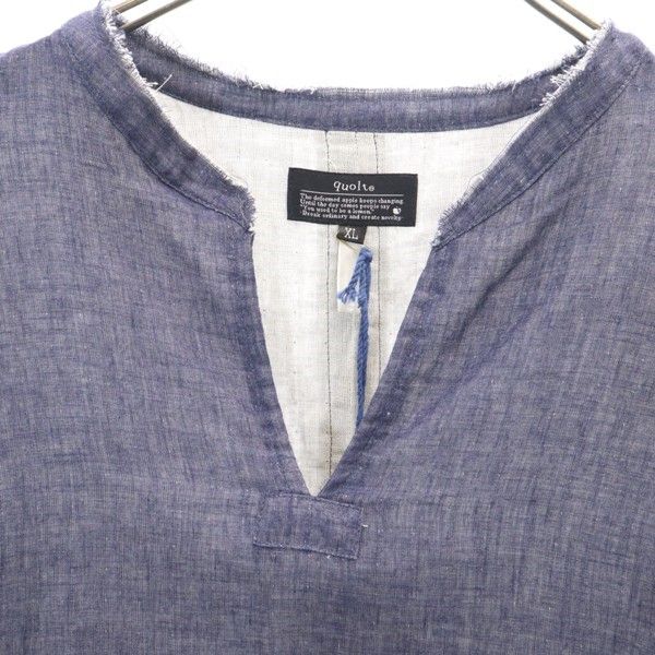 Абсолютно новая футболка с коротким рукавом quolt XL Темно-синий ТОП-МАРЛЯ ПУЛОВЕР Мужской Б/У