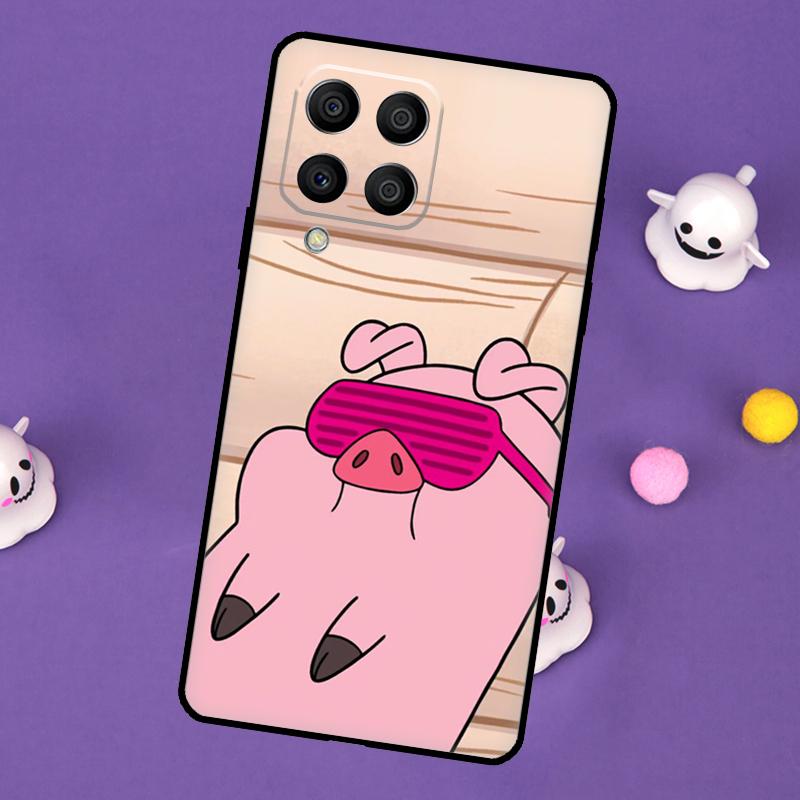 Мультяшная свинка Чехол для Samsung Galaxy M11 M51 M31 M33 M13 M23 M53 M15 M55 M14 M34 M54 M20 M32 M52