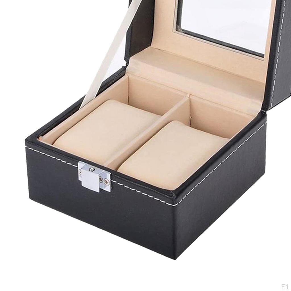 Timepiece Storage Box: Elegant Wooden Organizer for Watches and Jewelry