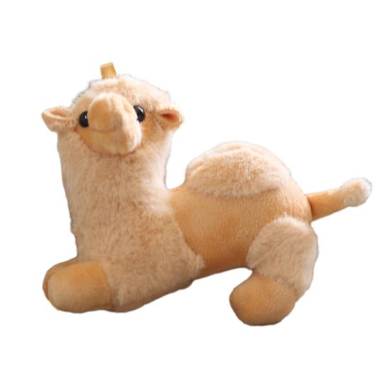 Милый плюшевый верблюд брелок пушистая кукла верблюд брелок для рюкзаков кошельков кукла подвесной кулон аксессуар