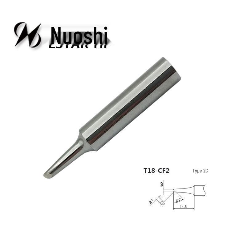 Наконечник для паяльника Noshida T18-K, форма подковы, универсальный для HAKKO White Light.
