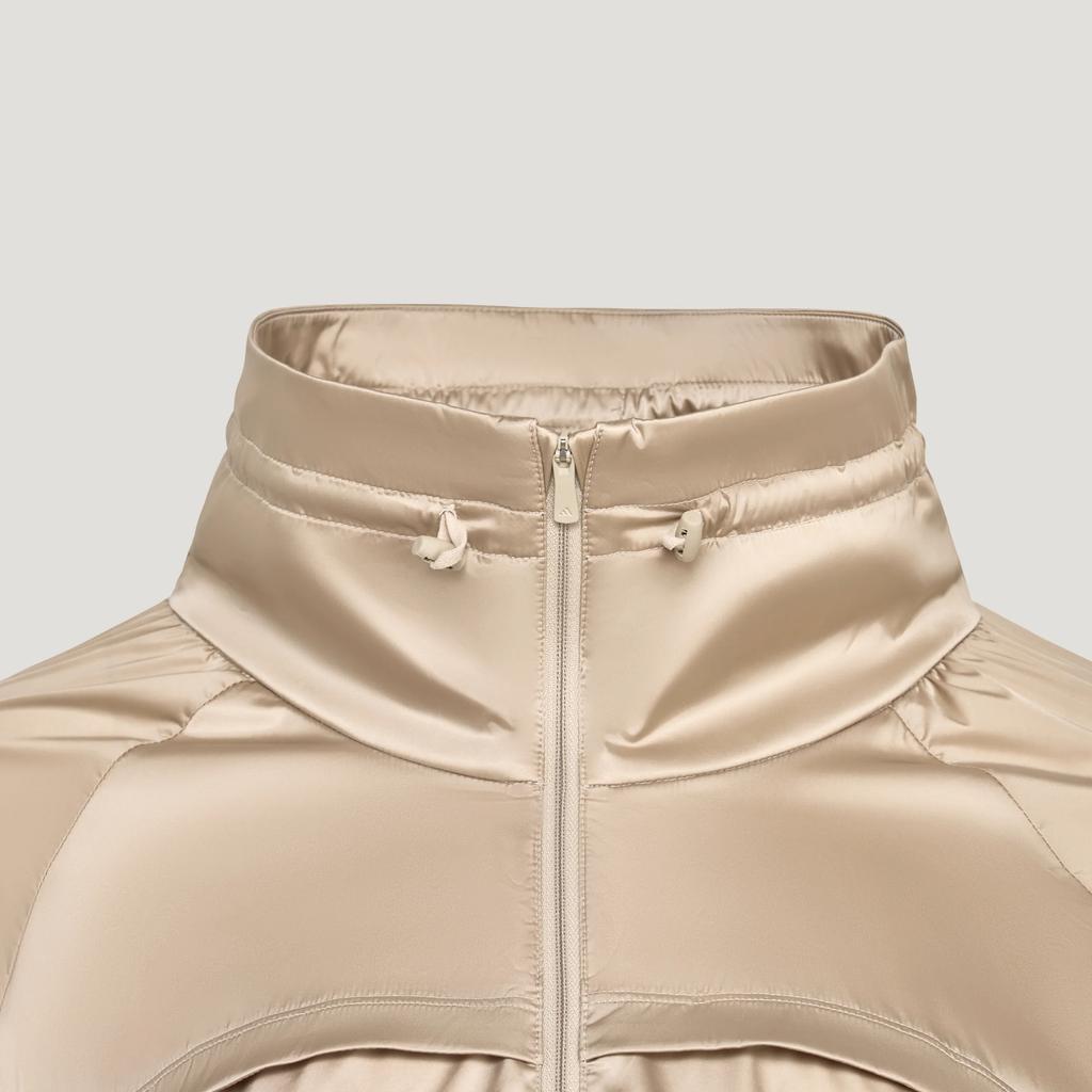 adidas Мягкий Люкс Легкий Тканый UPF50+ Топ с короткой молнией Свободный с длинным рукавом Защита от солнца Женские топы KX0219
