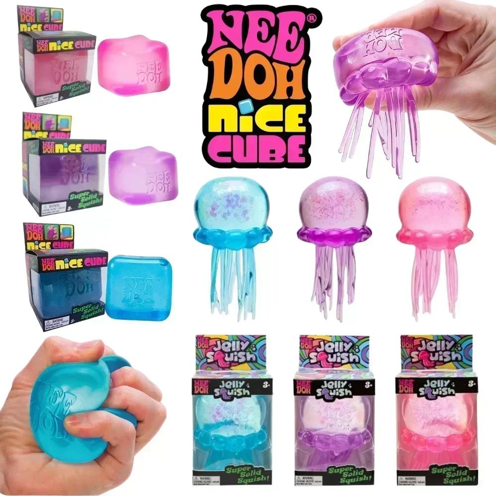 В НАЛИЧИИ - Schylling Медуза из пушистого желе Squishy Blind Box Мягкая игрушка-сжималка для снятия стресса и тревожности Сенсорный подарок