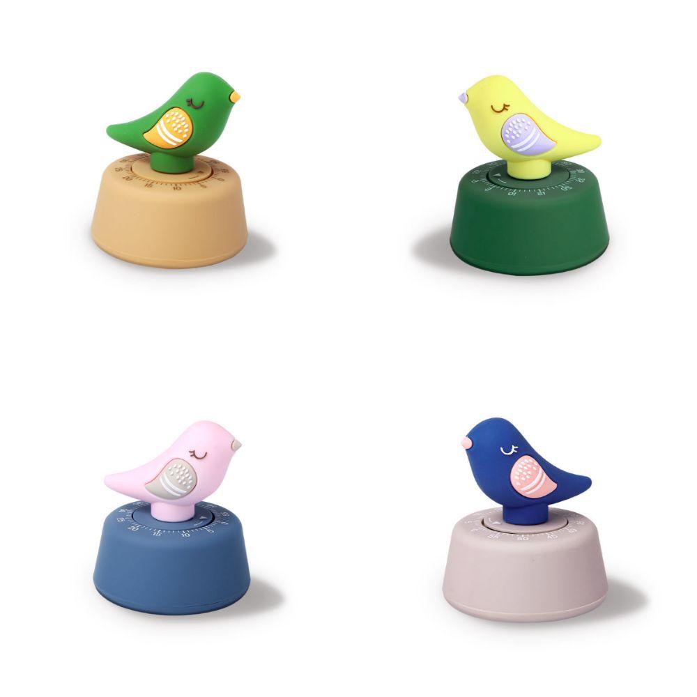 Bird Shaped Kitchen Timer Rotating Study Time Manager Household Timing Tool Countdown Timer Baking