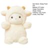 Sheep Plush Doll PP Cotton Fully Filled Super Cute Lamb Doll Plushies Ornament Sleeping Companion Soft Stuffed Animal Cartoon Sheep Doll Birthday