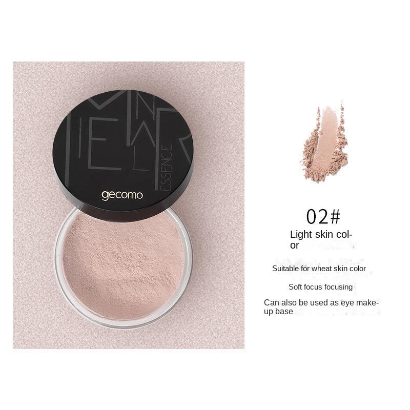 Loose Powder Setting Powder Long Lasting Non-stripping Oil-control Lightweight Matte Finish Waterproof Sweatproof Makeup Holding Concealing Powder