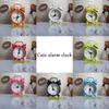 Children Student Bed Bedroom Retro Portable Alarm Clocks Desk Watch Home Decor Cute Mini Cartoon Table Digital Clock