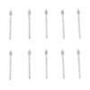 10PCS Pen Stylus Felt Nibs Stainless Steel Tablet Pen Replacement Tips for Kamvas 12 13 22 22 Plus Pro 16 Plus 4K Pro24