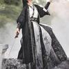 Chinese Song Dynasty Style Hanfu Embroidered Ink Print Pattern Daily Set