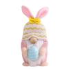 1pc Faceless Gnome Rabbit Dolls Handmade Bunny Carrot Dwarf Plush Doll Spring Easter Bunny Gnome Decoration Kids Easter Gifts