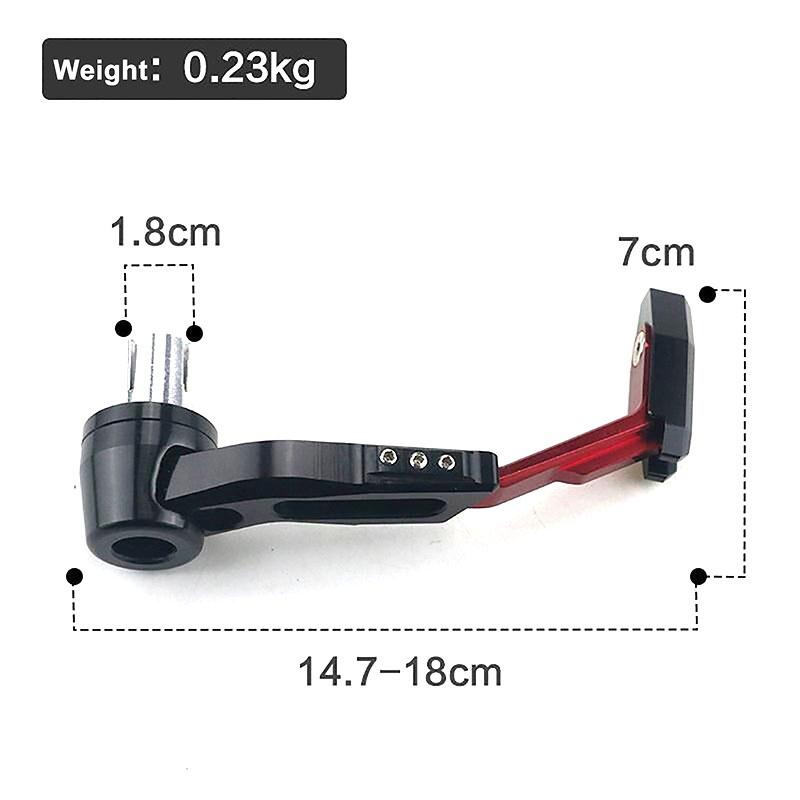 2 шт. универсальный мотоцикл модифицированный защитный стержень для тормозов с ЧПУ защита рук от падения 22 мм