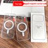 Магнитный акриловый чехол для iPhone 13 Pro Max: Прозрачная, с мелкими отверстиями, Защитная крышка от падения