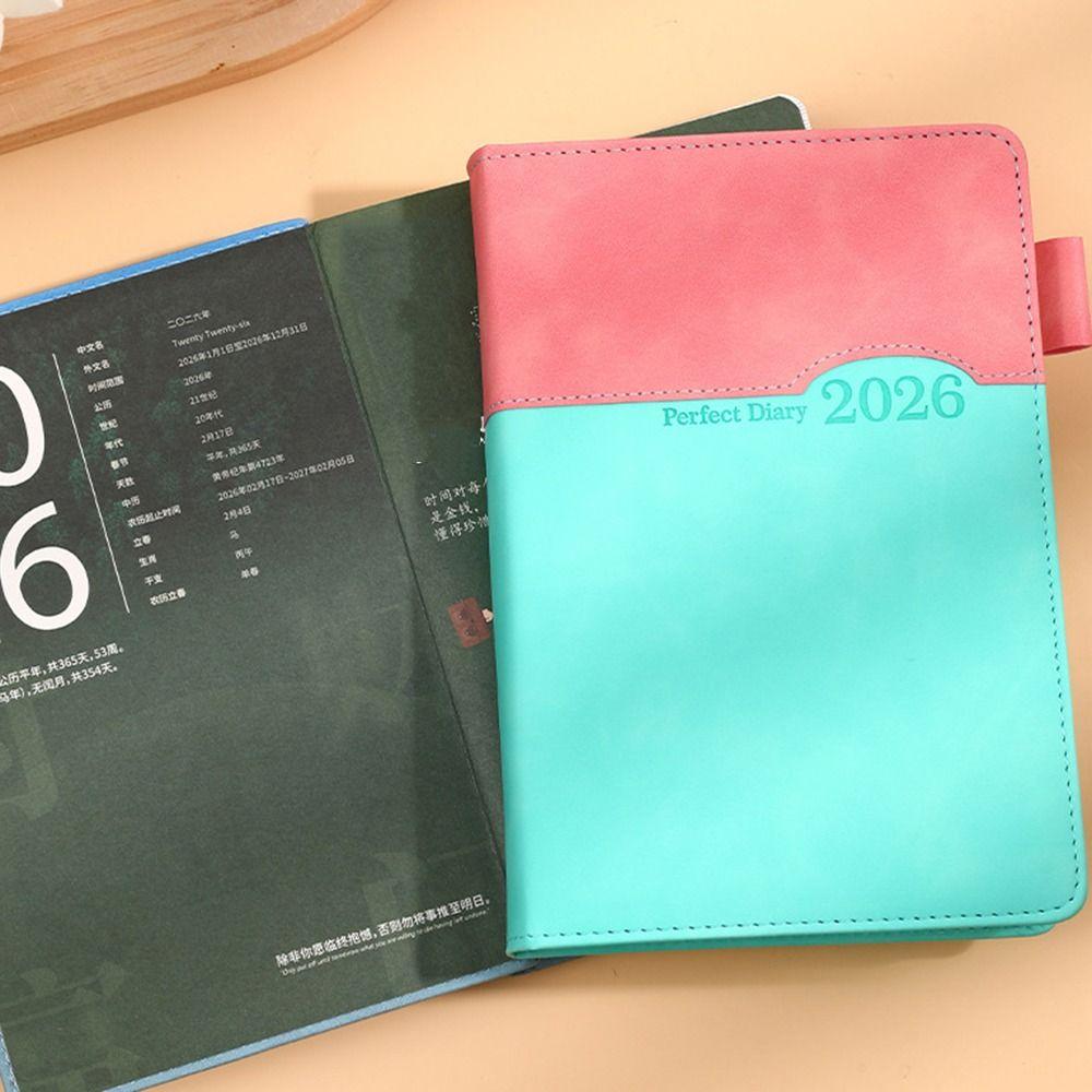 365 Days A5 Agenda Planning Notebook Thick Paper To-do List Notebook Student