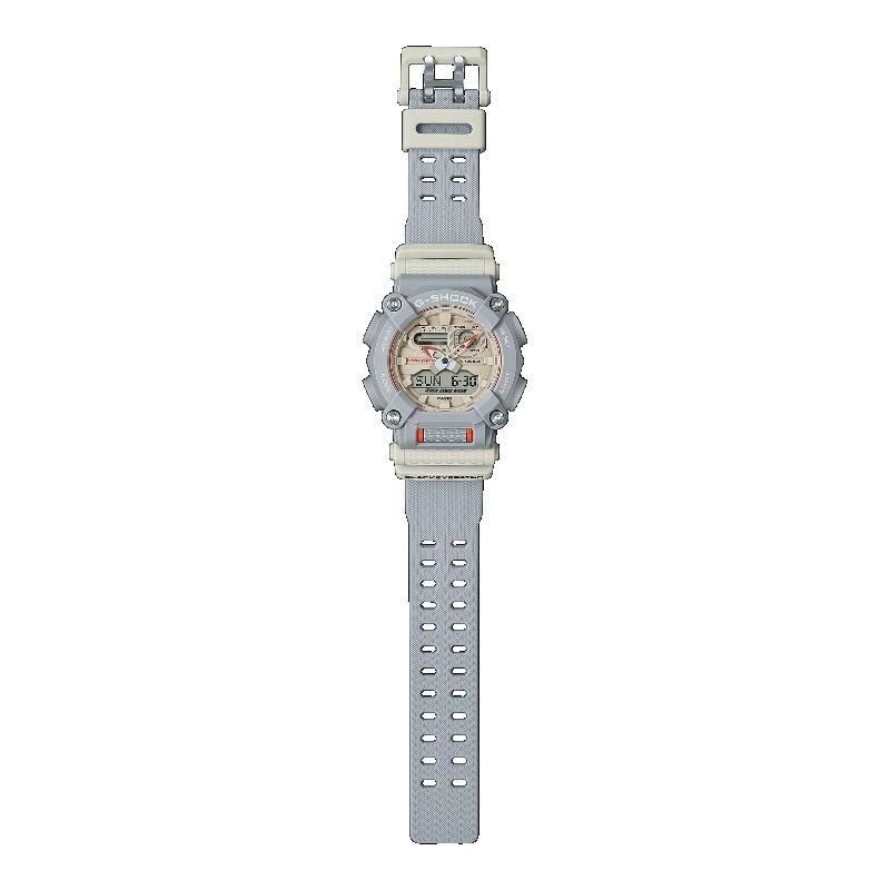 Casio Men's Resin 200M Water Resistant Analog Shock Resistant Quartz Watch GA-900BEP-8A