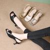 Sandals Summer New High Heels French Fish Mouth Versatile Not Tired Feet Temperament Light Fashion Empty Women's Shoes