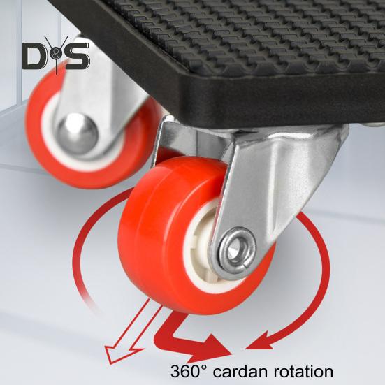 1 комплект подъемного инструмента для мебели с ломом, подъемный блок, тяжелый подъемный механизм для мебели с колесами, тележка для перемещения мебели на роликах