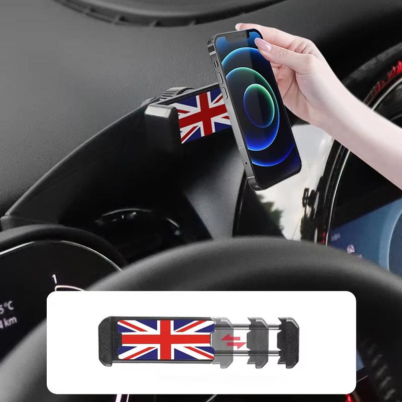 New Car Phone Holder Support Dashboard LCD Screen For MINI Cooper F54 F55 F56 F60 GPS Bracket Stand Interior Auto Accsesories