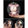 Transparent Acrylic Christmas Ornaments Hanging For Holiday Party Decorations