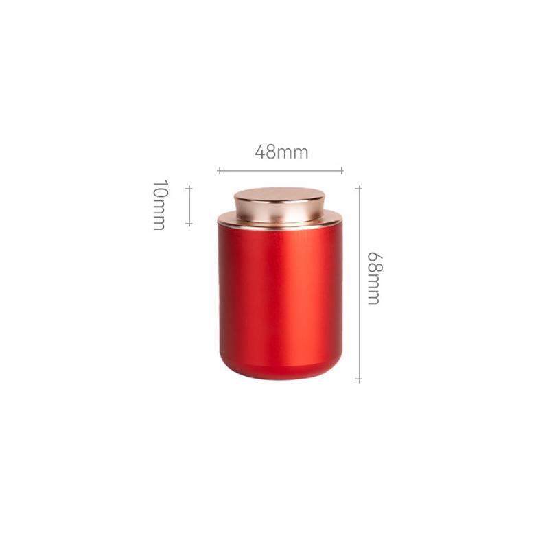 Portable Mini Tea Tin Can Creative Sealed Tea Storage Jar Empty Metal Container for Home Kitchen