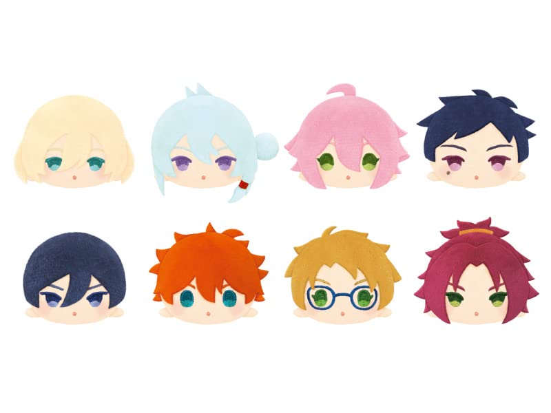 SK Japan Подразделение персонажей и сувениров Моти Моти Талисман Мини Ensemble Stars!! vol.1 Набор в коробке (Всего 8 типов) приблизительно. В75 x Ш55 x Г55 мм Изготовлено из Po