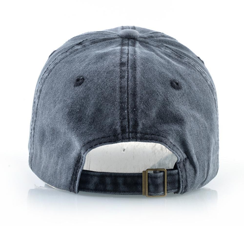 Винтажные бейсболки для мужчин и женщин Snapback, джинсовые шляпы для папы, регулируемая кепка-дальнобойщик, хлопковая шляпа с вышивкой