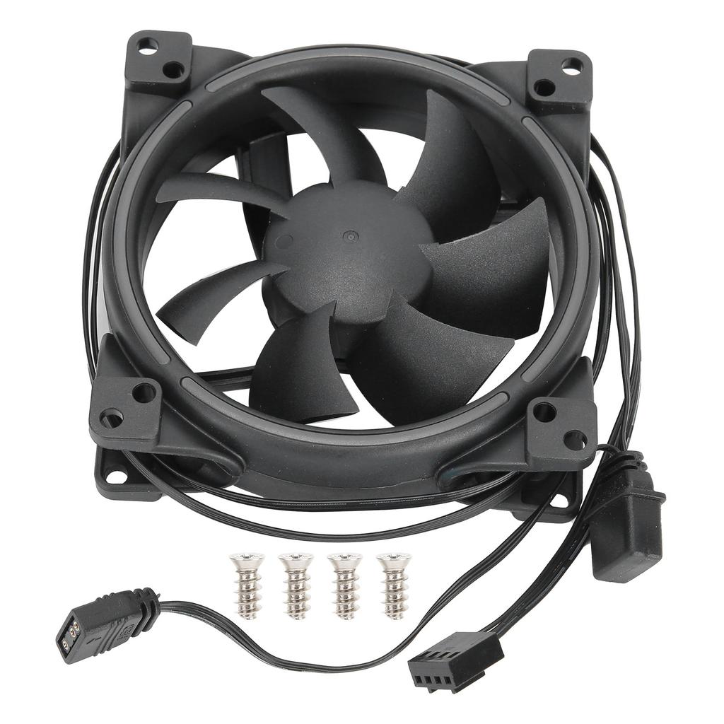 Chassis Fan Radiator PWM 4Pin DRGB Cooling PC Cooler 5V Motherboard Synchronization Toning 8cm