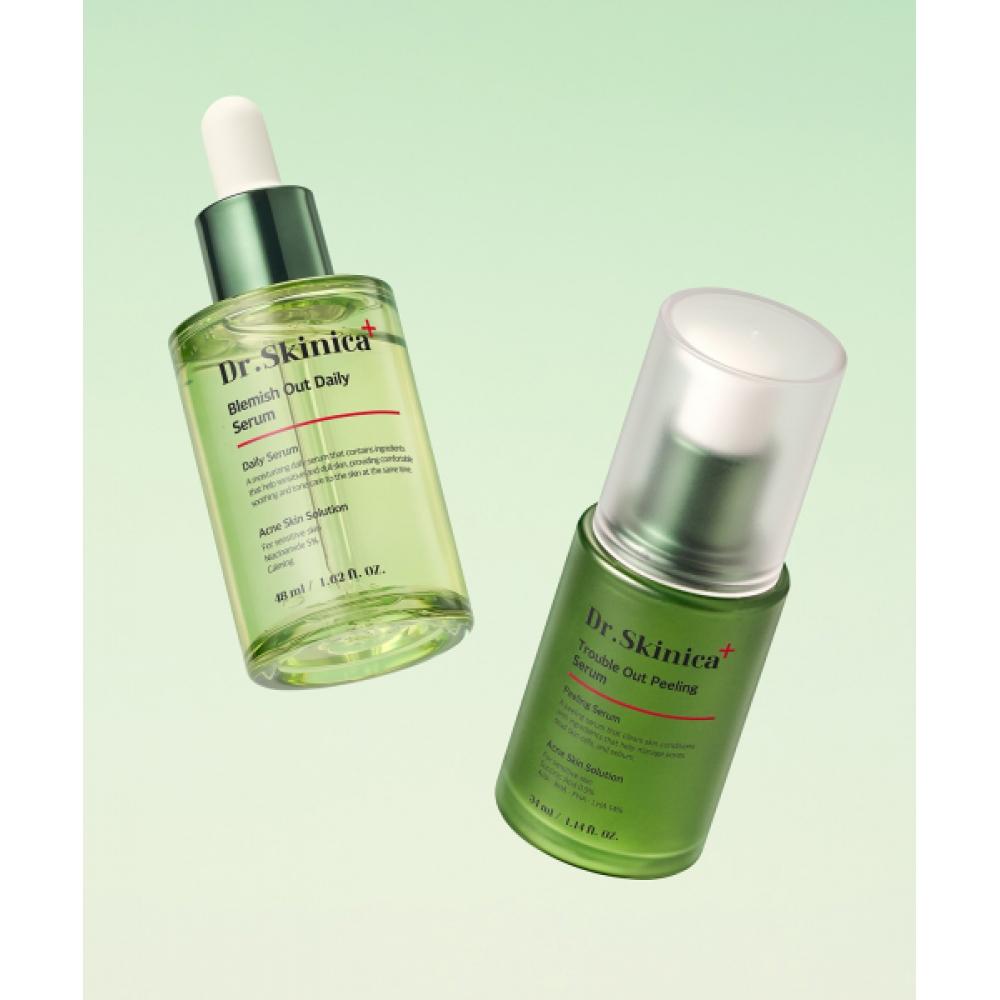 Jaminkyung Dr.skinica Плюс Сыворотка от проблемной кожи Duo 2         34 мл +        48 мл +
