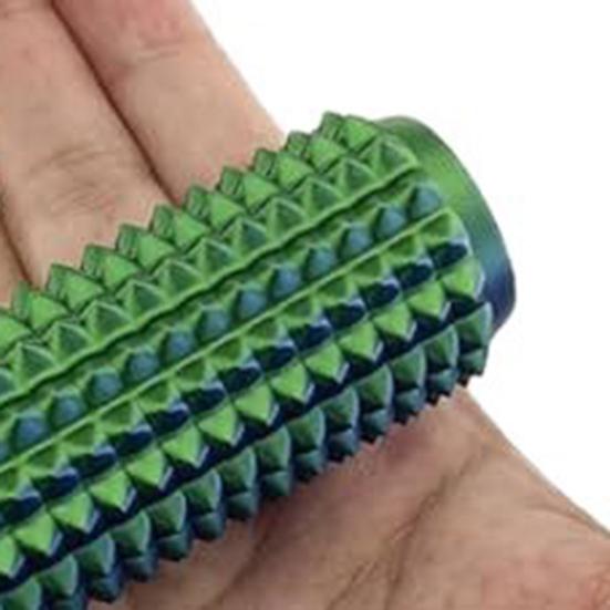 11Pcs Spike Texture Keychain Quiet Fidgeting Portable Stress Relief Tool with Bright Color Lightweight Sensory Toy