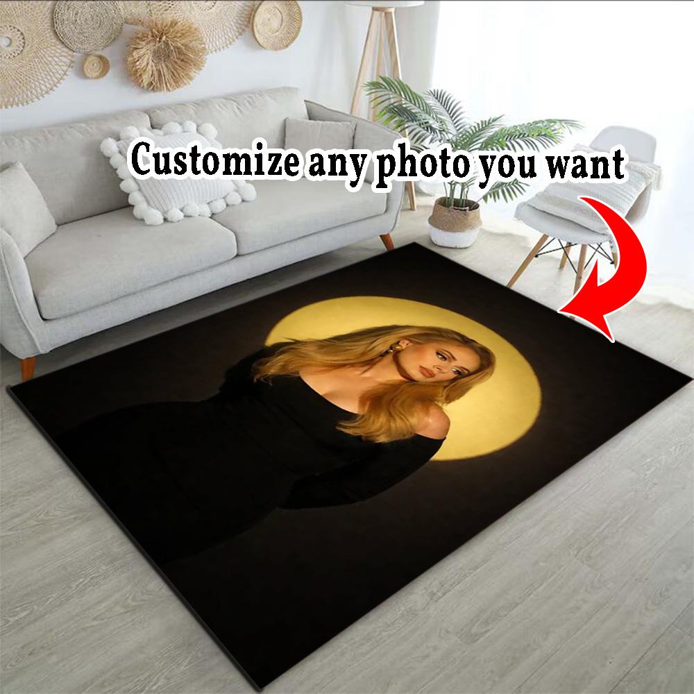 Customize Photos Personalized picture Carpet Suitable for Game Room Study room Balcony Hallway Antislip Carpet Office home decor Best for Christmas