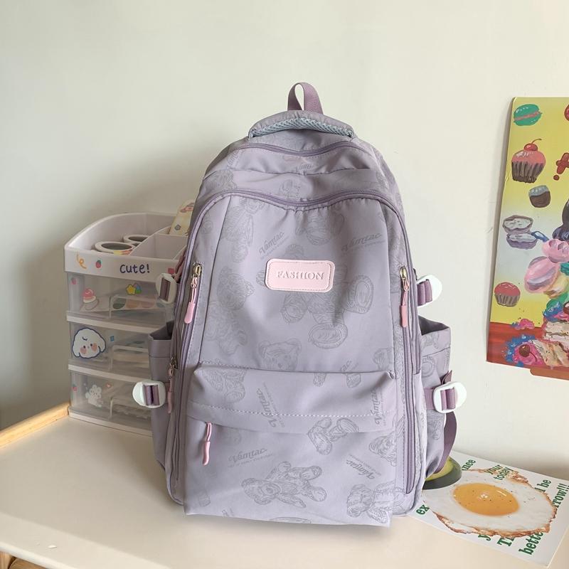 Школьная сумка для женщин и мужчин, студенческий рюкзак средней школы, рюкзак большой емкости