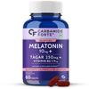 Carbamide Forte Melatonin 10 Mg Sleeping Pills with Tagar 250 Mg | Sleep Supplement for Men & Women - 60 Veg Tablets.